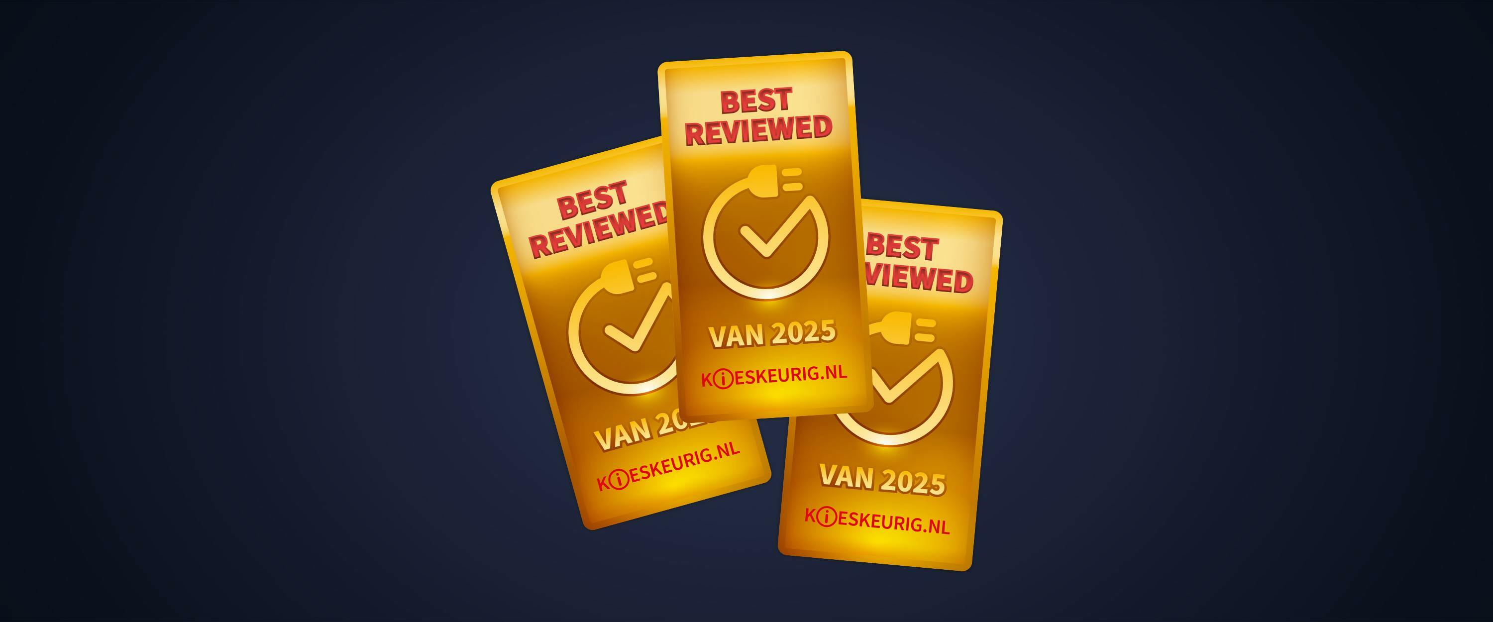 Dit zijn de winnaars van Kieskeurig Best Reviewed van het Jaar 2025