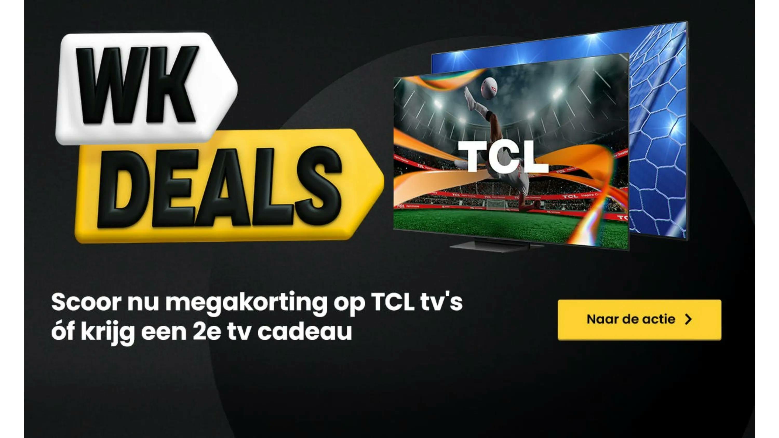 Klaar voor de aftrap? Dit zijn de drie beste TCL WK Deals bij HelloTV
