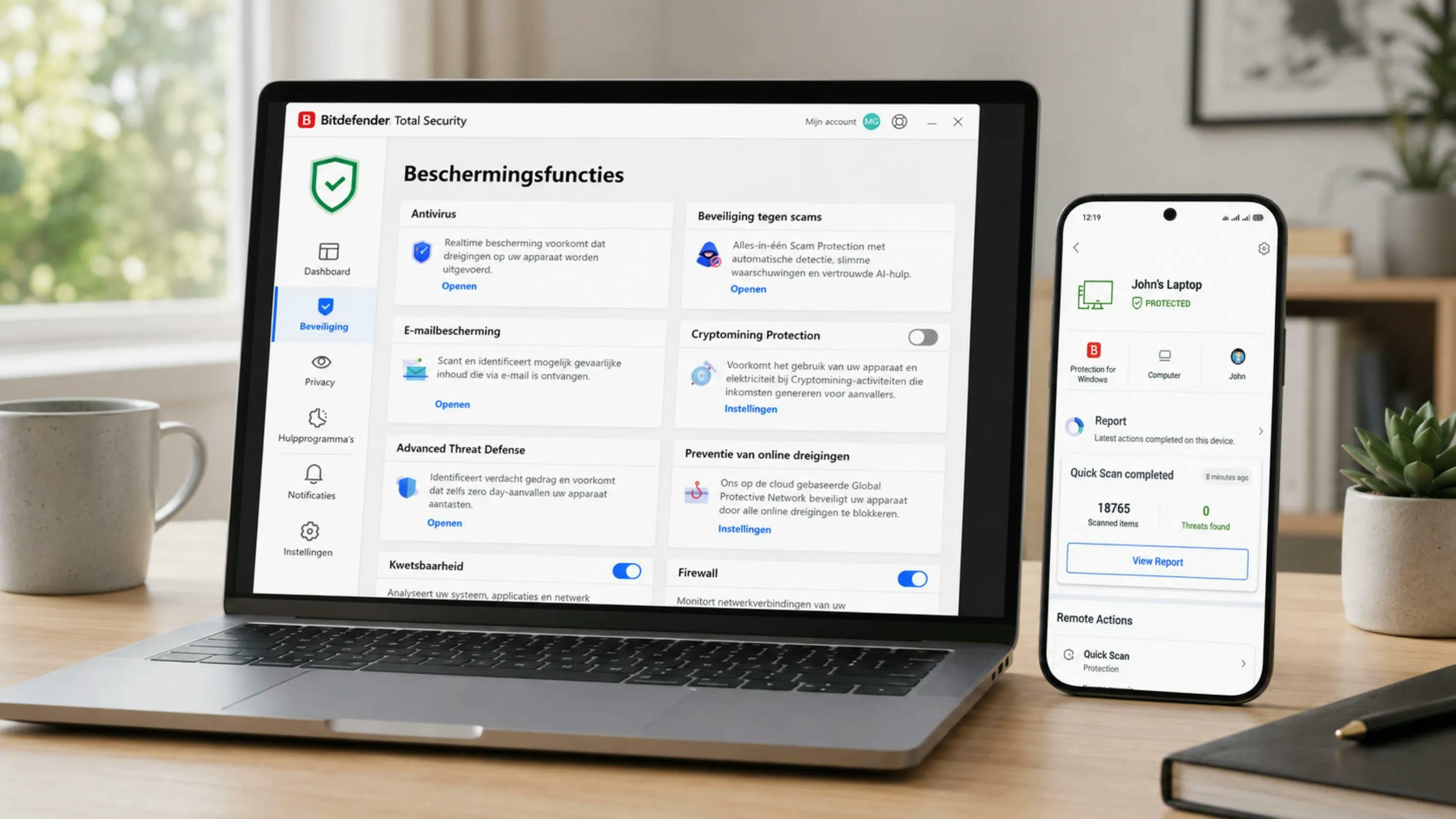 Bitdefender Premium Security: soepele installatie en hoog gebruiksgemak overtuigen testpanel